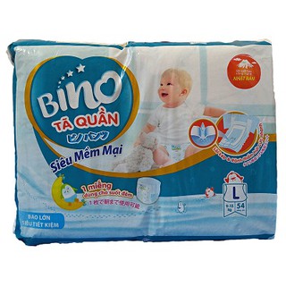 Bỉm Bino quần size M60/L54/XL48/XXL44 (có quà và không quà)