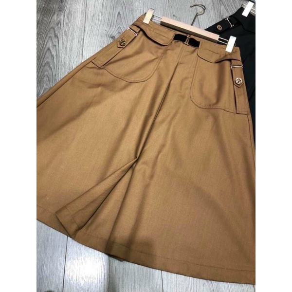 Chân váy công sở chất kaki đẹp_Chân váy chữ A,chân váy xòe dài công sở | BigBuy360 - bigbuy360.vn