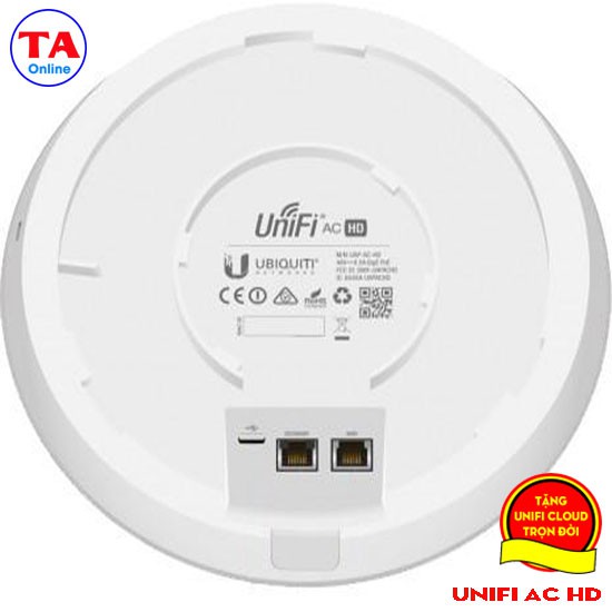 Bộ phát wifi Unifi AC HD -  Hỗ Trợ Công nghệ MU-MIMO 2533Mbps -  Chịu tải thực tế lên đến 300 thiết bị