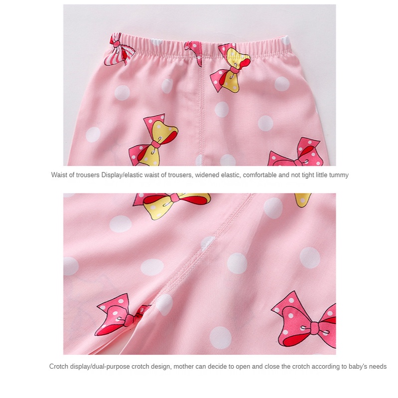 Bộ Đồ Ngủ Bằng Cotton Nhân Tạo In Họa Tiết Hoạt Hình Phong Cách Hàn Quốc Cho Bé Trai Và Gái