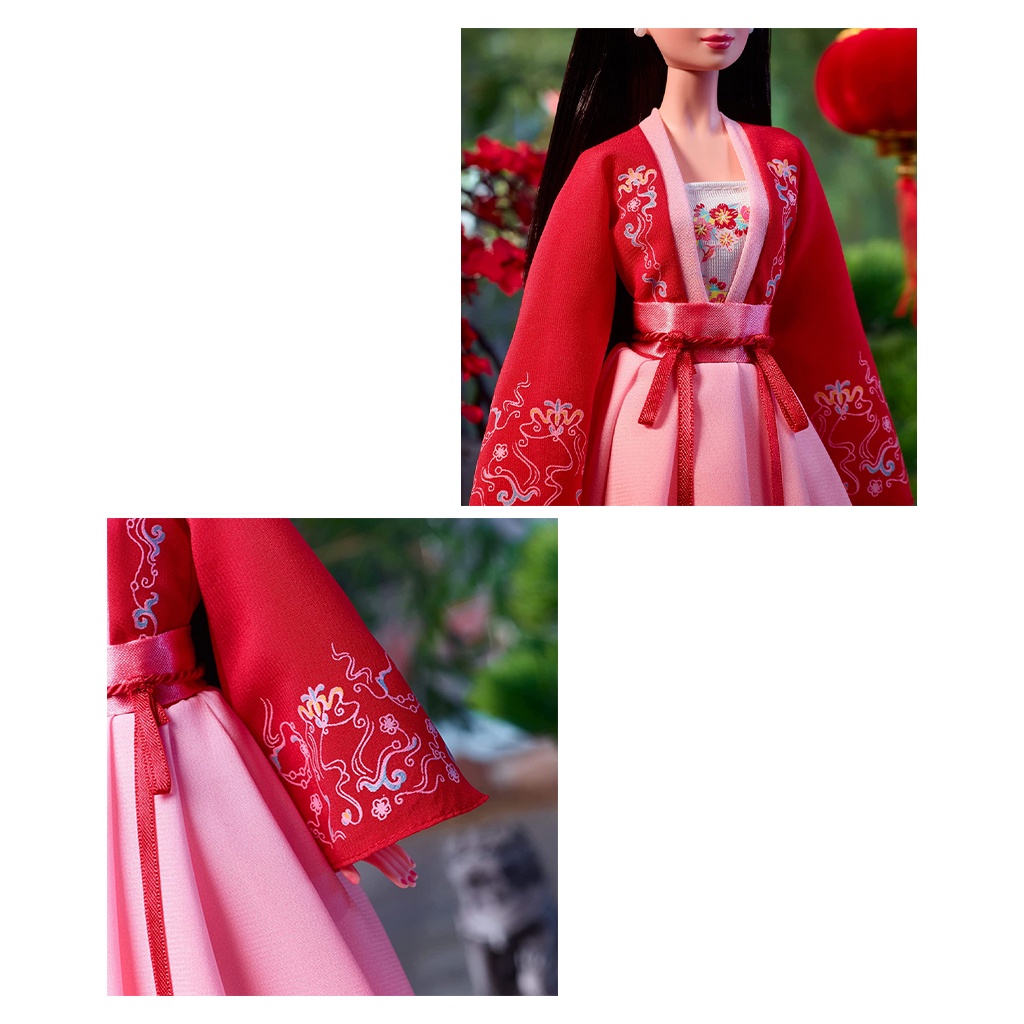 MỚI 2022 Búp Bê Barbie Signature Tết Cổ Truyền Châu Á Lunar New Year Doll