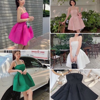 ĐẦM XỐP HAI DÂY (KÈM VIDEO HÌNH THẬT)