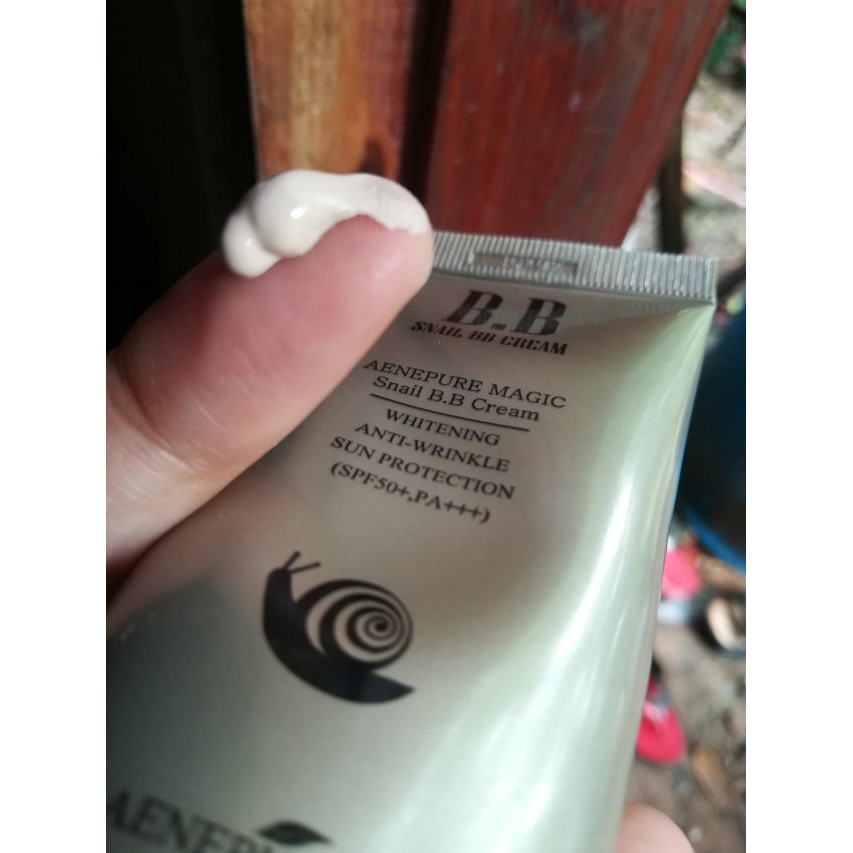 [Cực Hot] Kem Nền Che Khuyết Điểm Ốc Sên Aenepure Magic Snail BB Cream dưỡng ẩm, chống lão hóa, tăng tông màu da | BigBuy360 - bigbuy360.vn