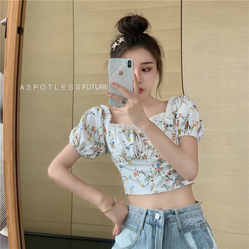 Áo Kiểu Thời Trang Phong Cách Retro Đáng Yêu Cho Nữ | BigBuy360 - bigbuy360.vn