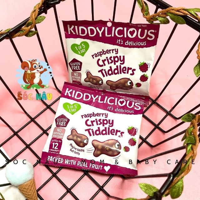 Trái Cây Sấy Dẻo Mix Gạo Phồng Kiddylicious Dành Cho Bé Từ 1 Tuổi