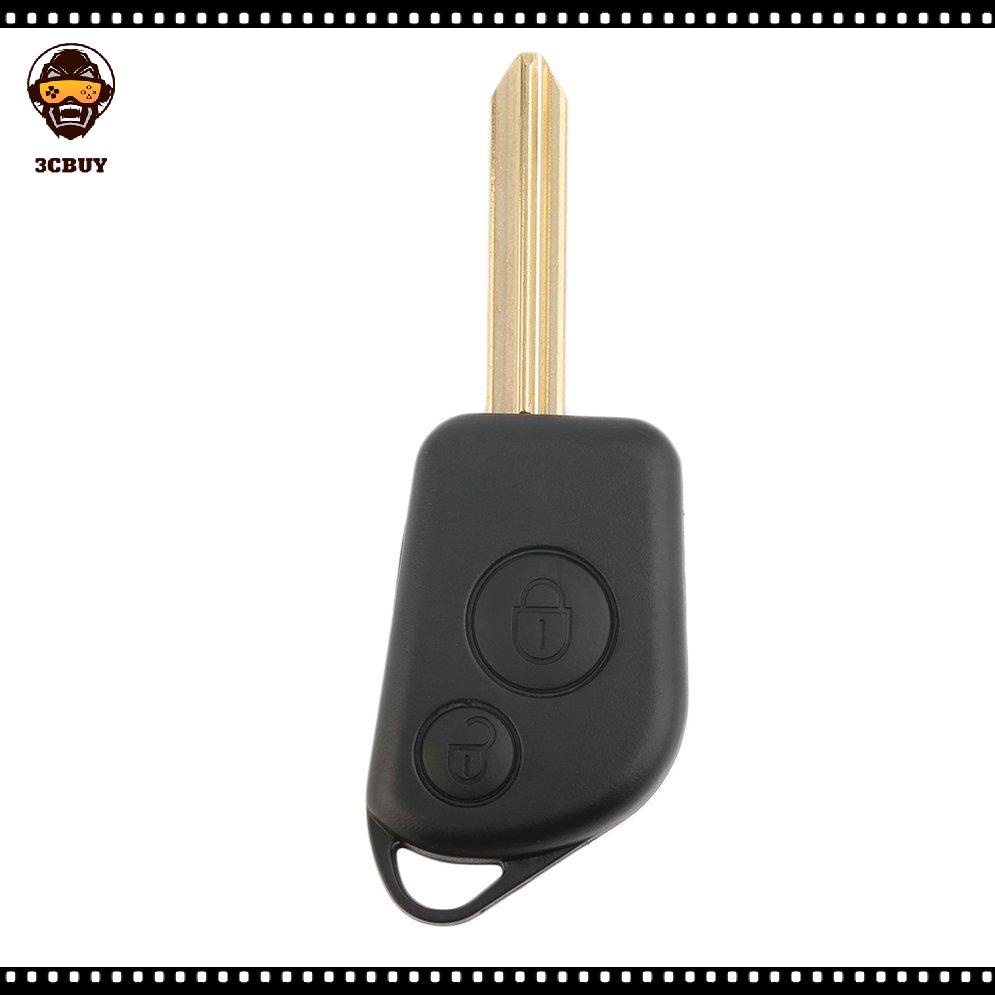 【sạc nhanh】New Replacement Uncut Remote Key Fob Case Shell 2 Button Fit For CITROEN | BigBuy360 - bigbuy360.vn