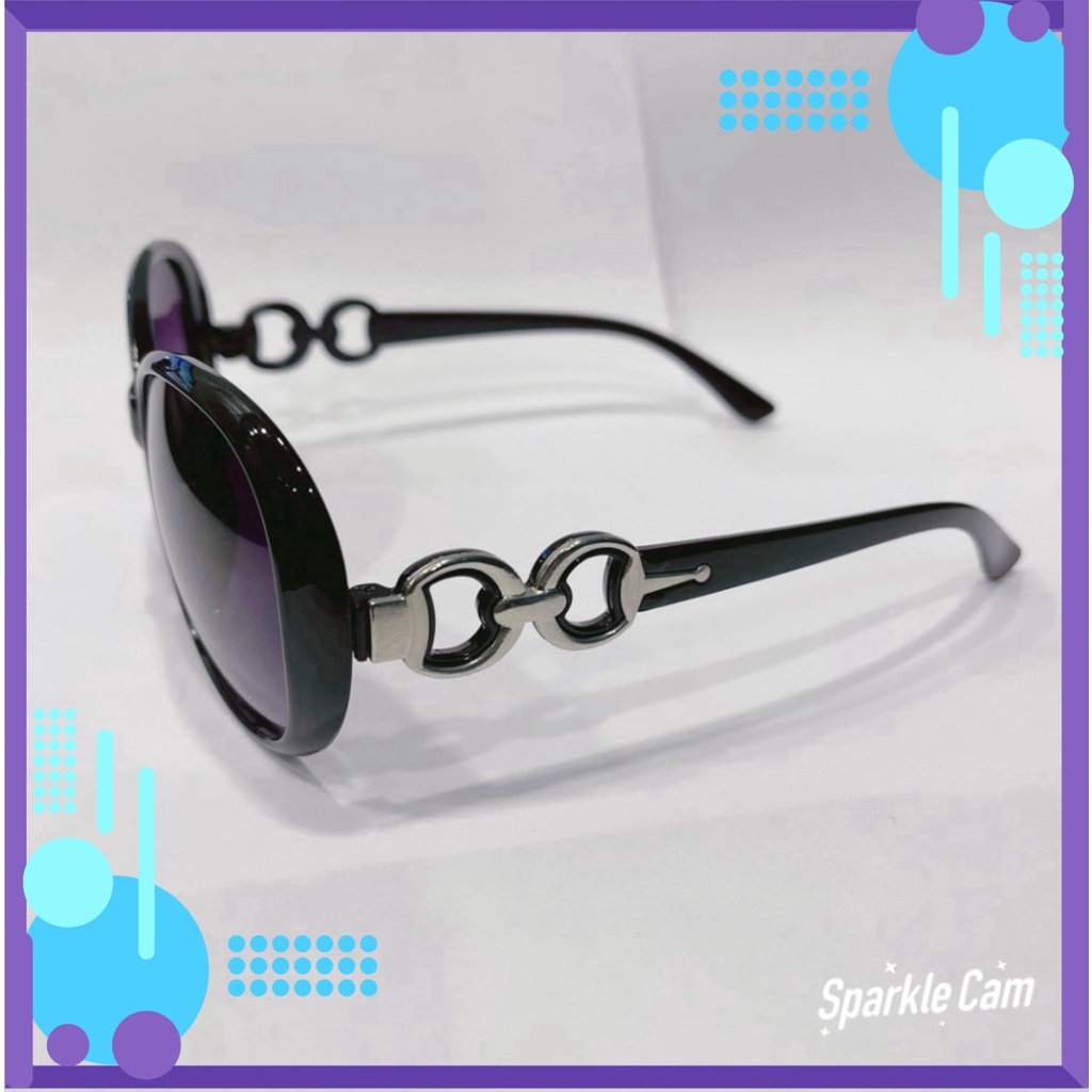 [ Freeship ] MẮT KÍNH NỮ GM BAGUETTE TÍM ĐEN HÀN QUỐC CAO CẤP HOT TREND