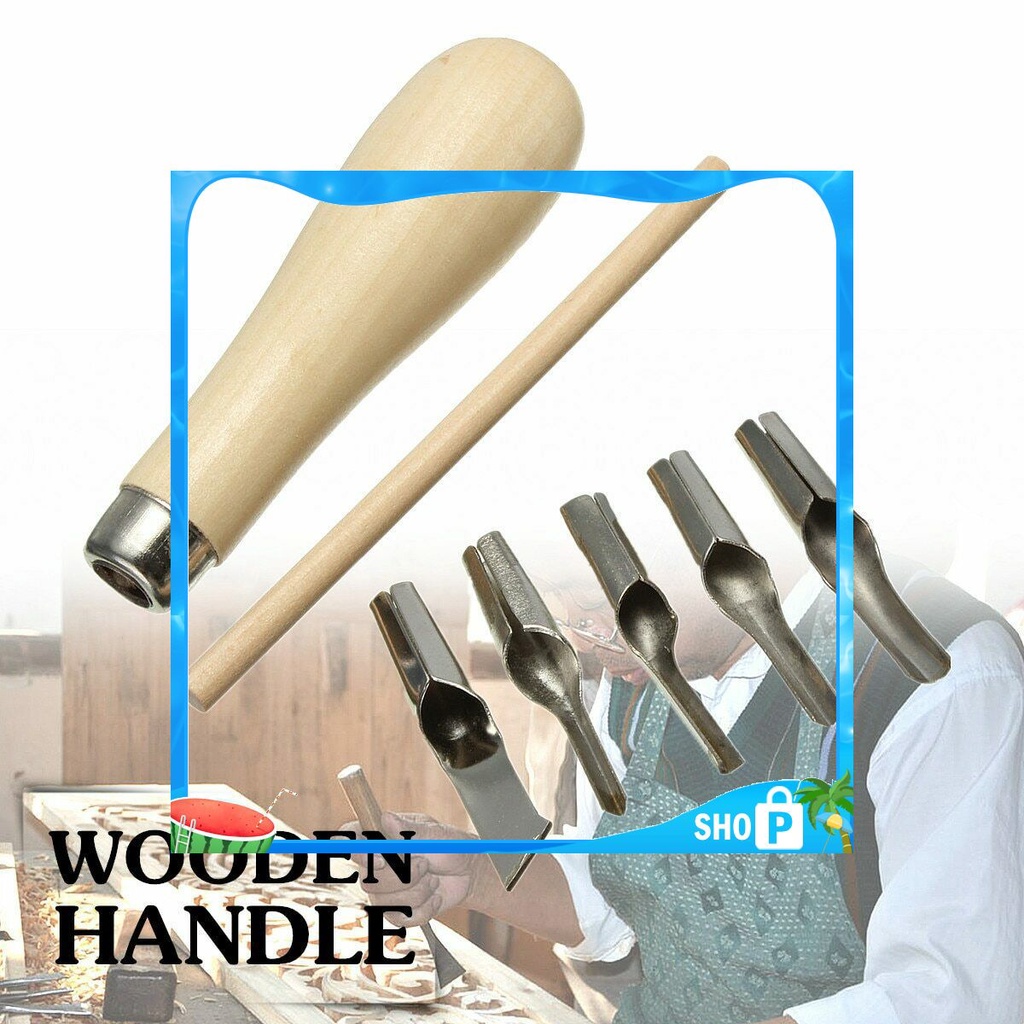 Dụng cụ khắc dấu cao su cắt khối lino với 5 lưỡi dao để in tạo tác phẩm điêu khắc tự làm