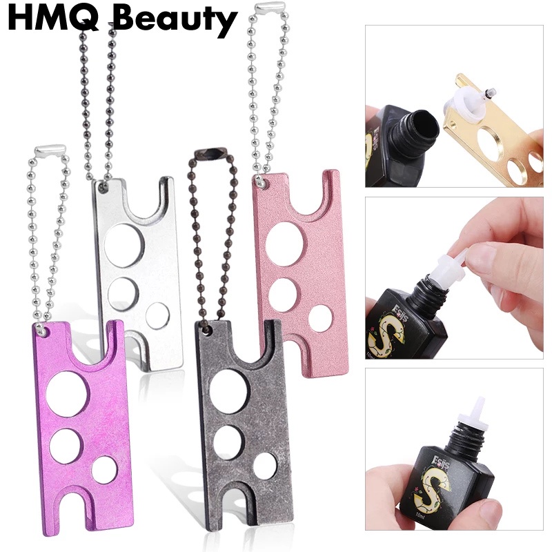 Nắp thép không gỉ - vật liệu mở cho keo mi linh hoạt để thay thế một đầu chai ngăn chặn các máy ép