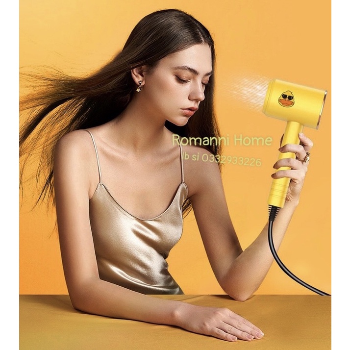 [Hottrend Hair Dryer] Máy sấy tóc công suất lớn Sunlight Duck mẫu mới nhất năm 2021
