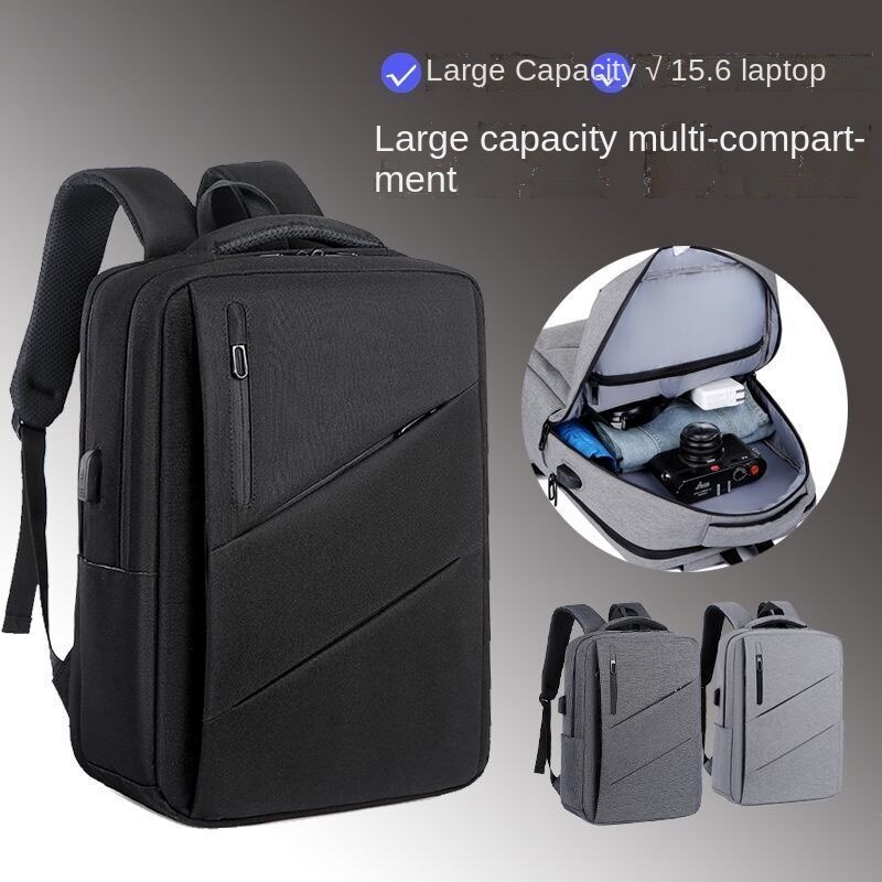 Ba Lô Laptop Chống Thấm Nước Có Cổng Sạc USB 14 15.6 16.1 inch Dell Apple