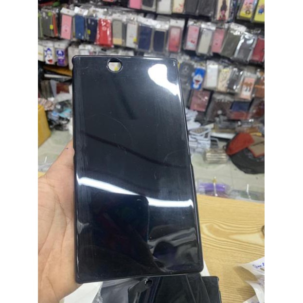 Ốp lưng Sony Z Ultral dẻo đen bóng phukienn360 shop