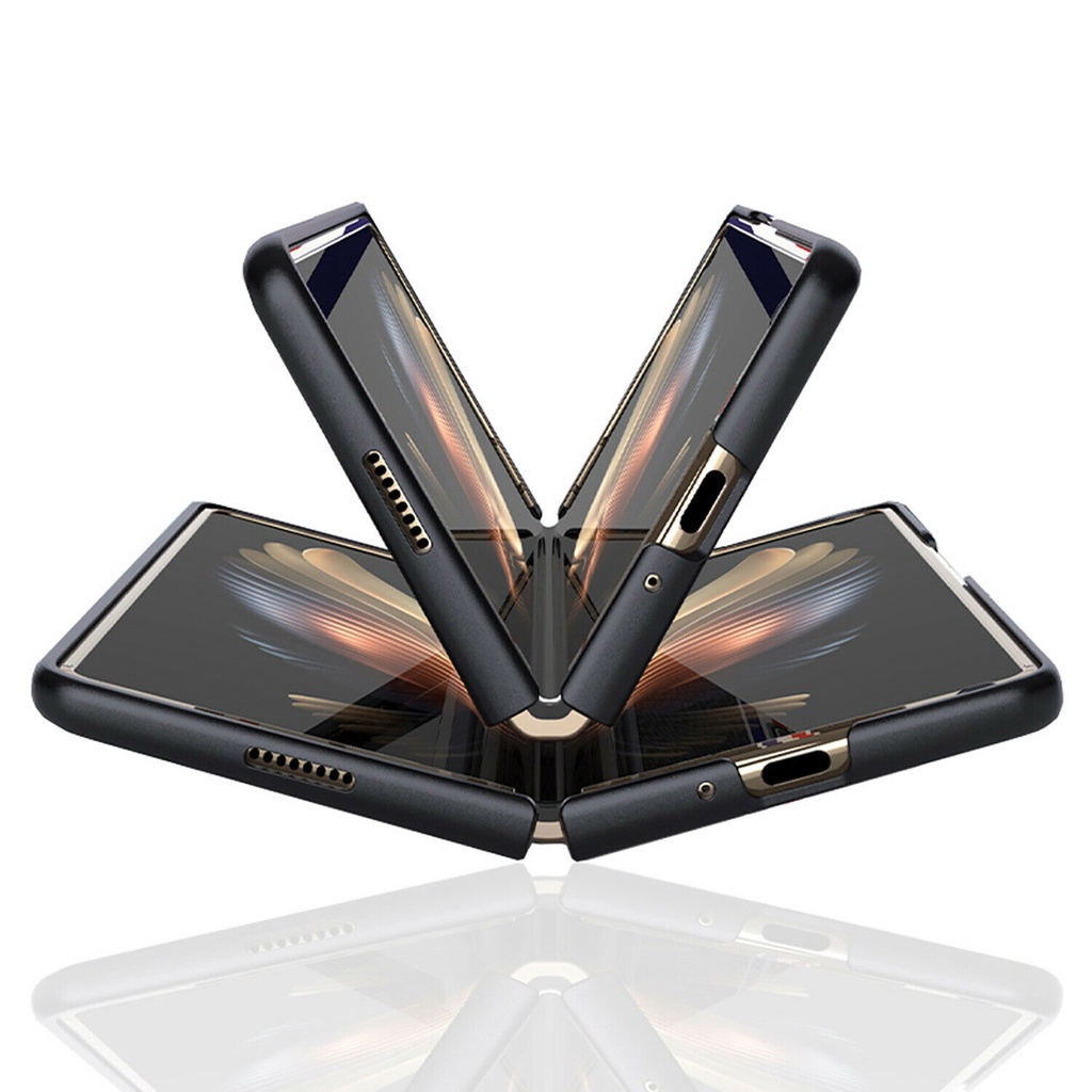 Ốp Điện Thoại Pc Cứng Siêu Mỏng Chống Sốc Sang Trọng Cho Samsung Galaxy Z Fold 3 5g