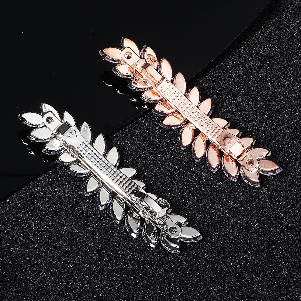 Kẹp tóc Haimeikang đính đá Zircon phong cách mori Hàn Quốc thời trang cá tính cho nữ