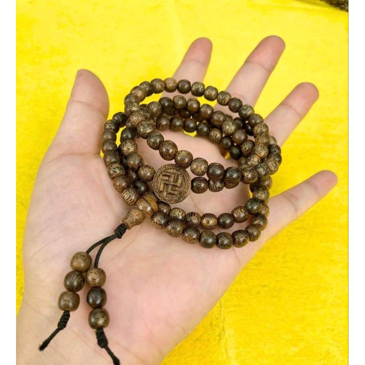 Vòng Tay Trầm Hương Chuỗi 108 Hạt Trầm 100% Tự Nhiên - N132