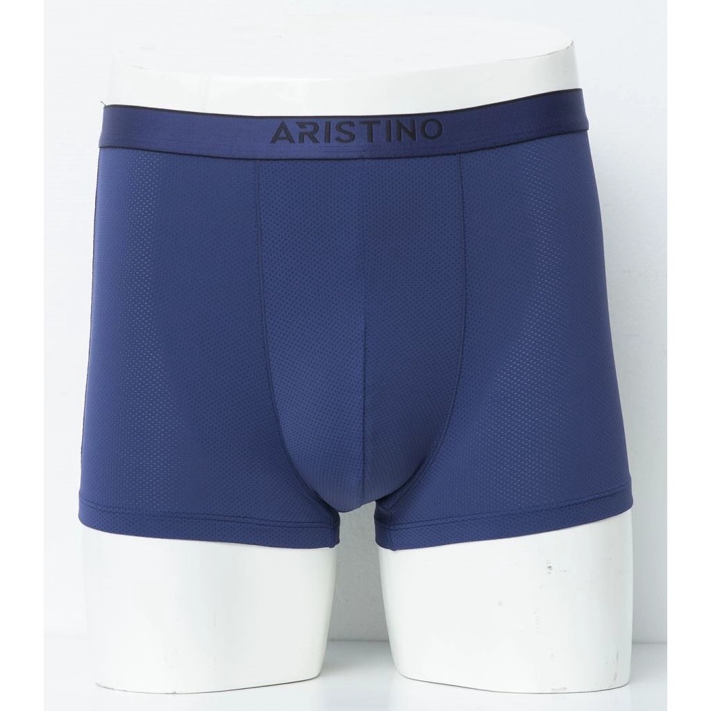 Quần lót nam boxer Aristino ABX060 sịp đùi quần xì chất lưới mềm mại thông hơi thoáng mát cao cấp chính hãng