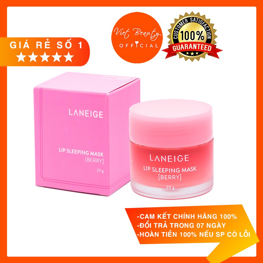 Mặt Nạ Ngủ Môi Laneige Lip Sleeping Mask Berry 20g | BigBuy360 - bigbuy360.vn