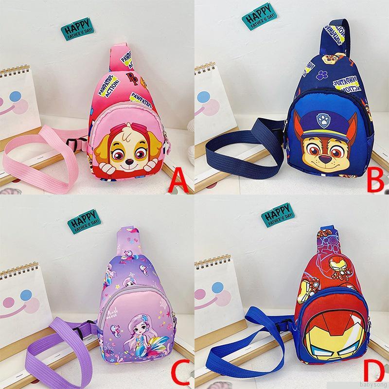 Túi đeo chéo vai họa tiết hoạt hình dễ thương cho bé