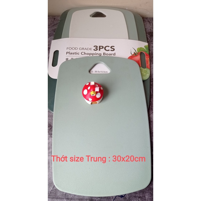 Thớt nhựa kháng khuẩn cao cấp/Thớt nhựa Plastic Chopping Board