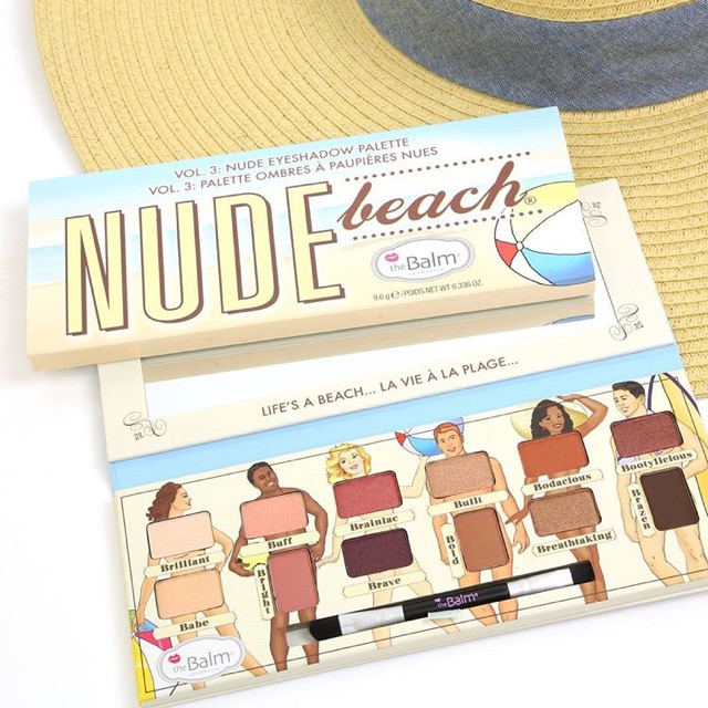 Bảng phấn mắt The Balm - Nude beach