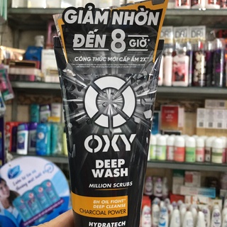 Kem rửa mặt Oxy deep wash max power 100g