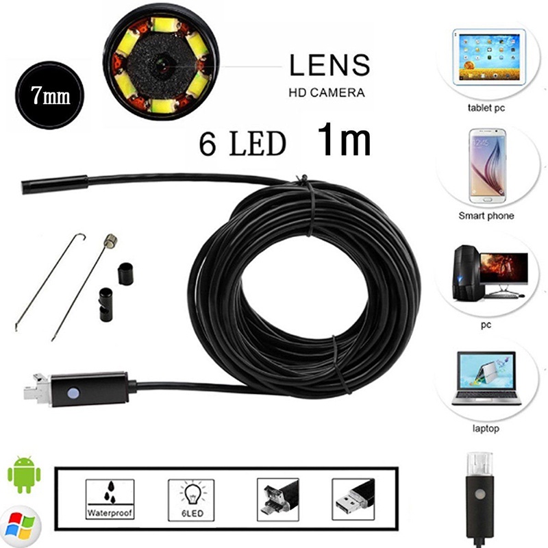 Camera Nội Soi Usb Newwellknown 0610 5m 7mm Android Pc Hd Chống Thấm Nước | WebRaoVat - webraovat.net.vn