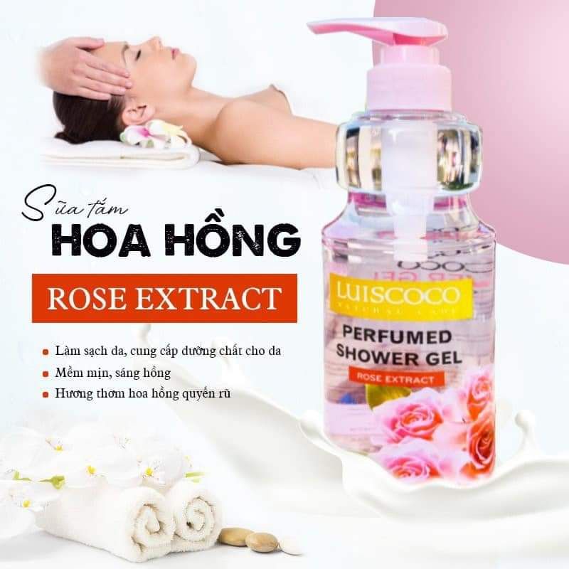 sữa tắm Luiscoco hoa Cúc vàng