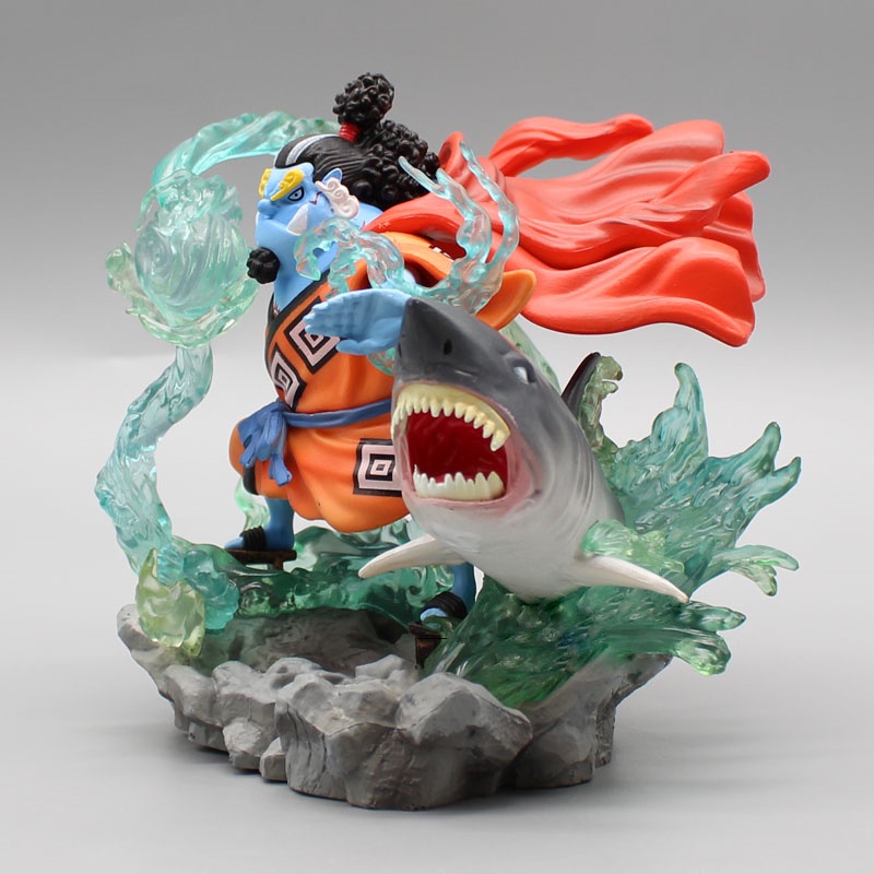 Mô hình jinbe thành viên băng mũ rơm hàng mới