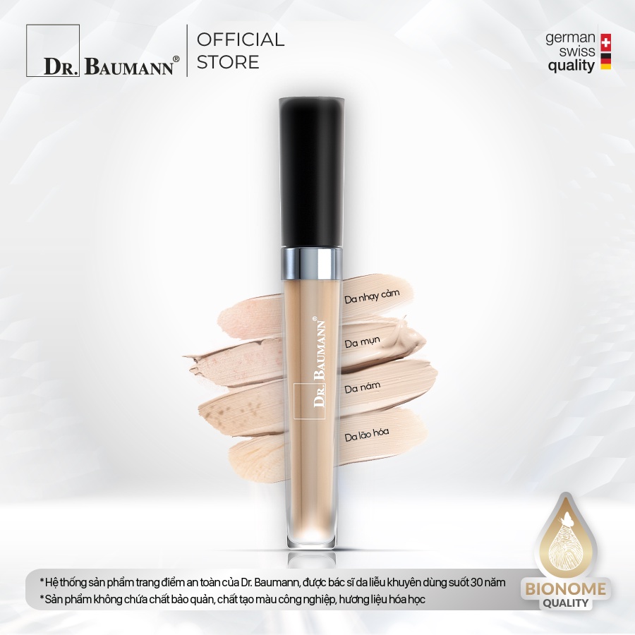 Cây Che Khuyết Điểm Dr. Baumann Liquid Concealer  4.5 ml