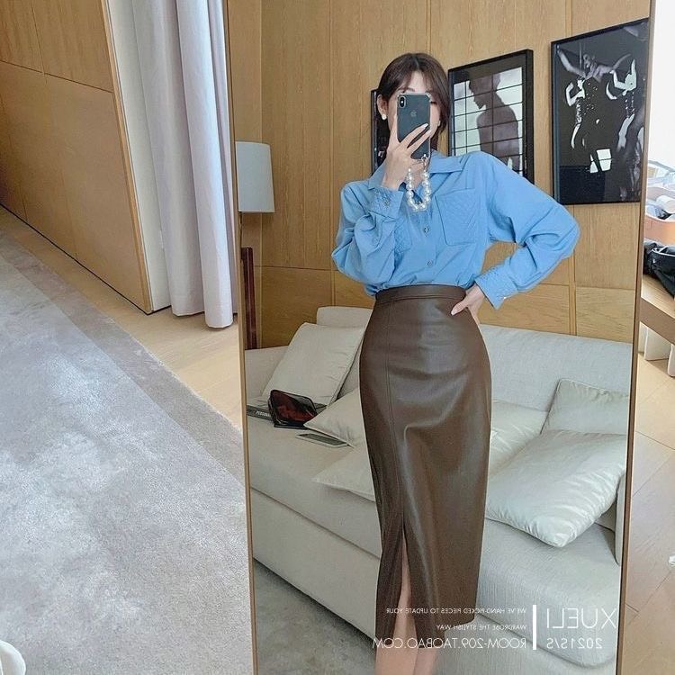 Áo sơ mi nữ công sở sang chảnh dài tay dáng rộng QUẢNG CHÂU, phong cách kiểu hàn đẹp basic phối quần tây chân váy K1 | BigBuy360 - bigbuy360.vn