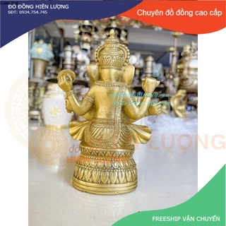 Tượng Phật Voi Ganesha Bằng Đồng - Tượng Linh Vật