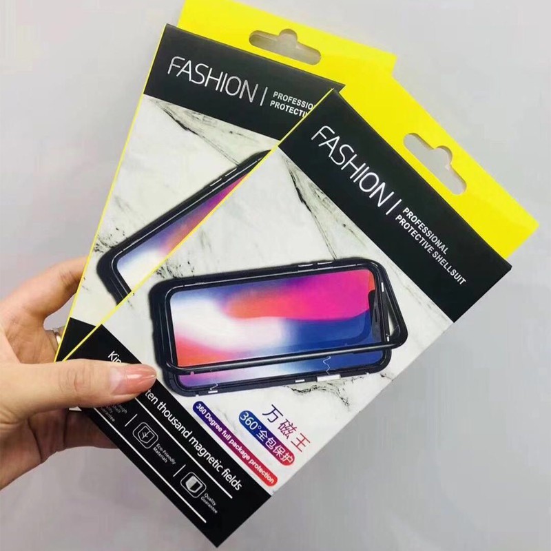 Ốp Điện Thoại Điện Thoại Điện Thoại Kính Cường Lực Trong Suốt Có Nam Châm Cho Iphone 6s Iphone 5s Iphone 7 Iphone X Xs Max Xr