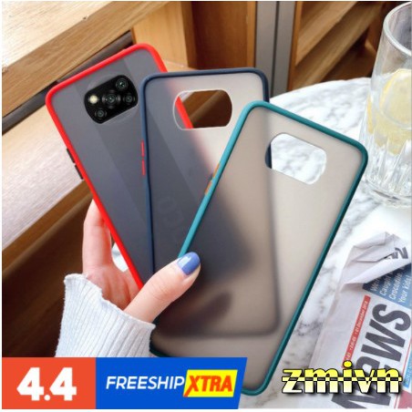 Ốp lưng cao su non Xiaomi Poco X3 Pro / Poco X3 NFC Mi 11 Mi 10 lưng nhám mờ