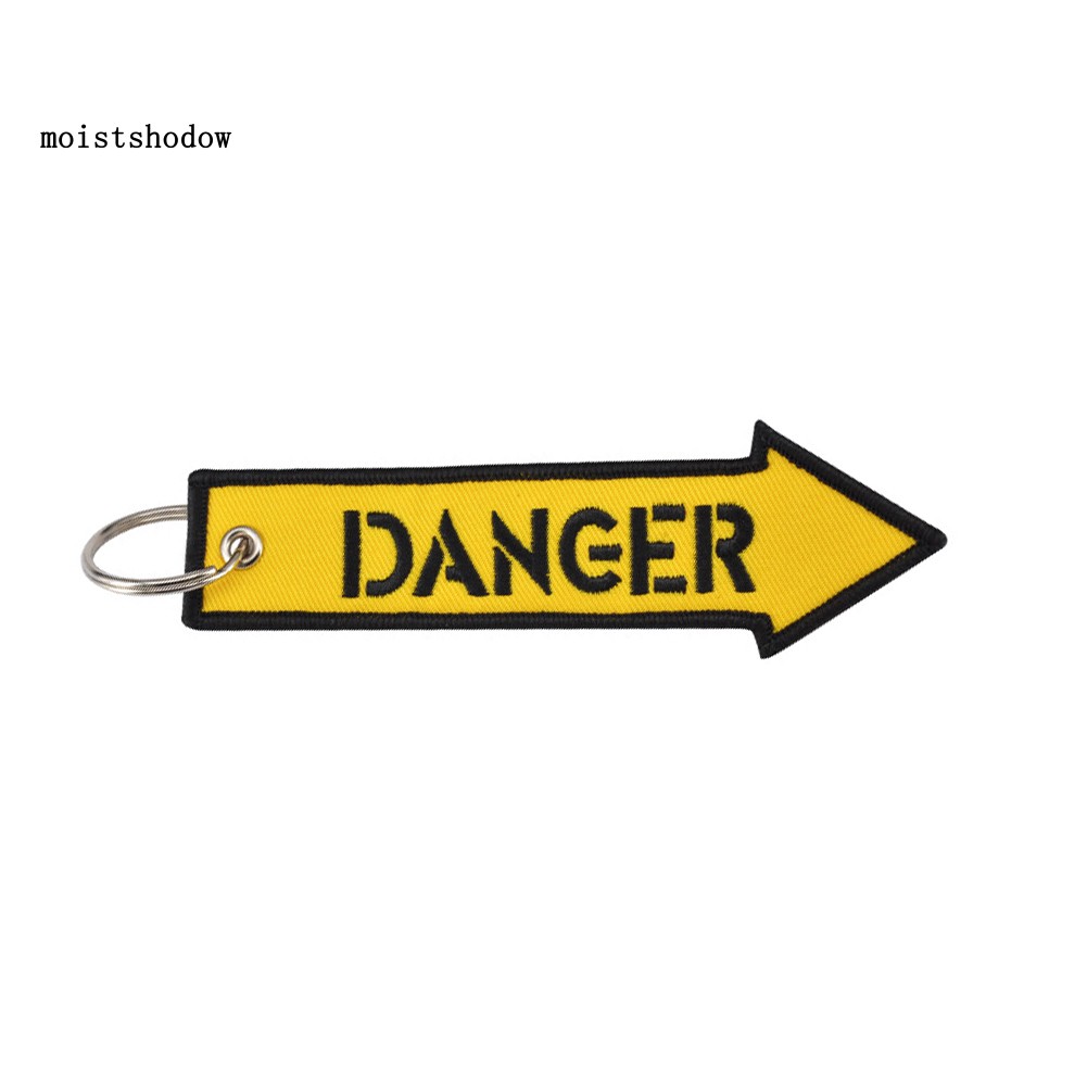 Móc khóa thêu hình Pilot danger ride hoặc Die Crew