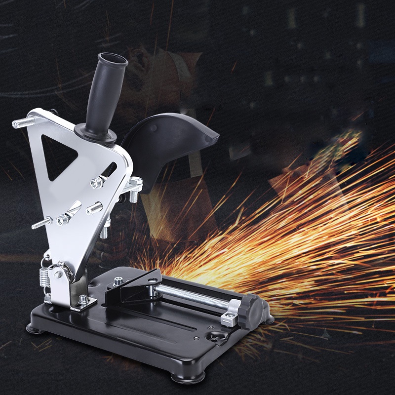 Khung máy cắt gắn máy mài cầm tay tiện lợi an toàn cứng cáp chuyên dụng cho ae chế đồ DIY chuyên nghiệp