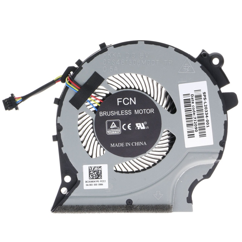Quạt Tản Nhiệt CPU GPU Dành Cho Laptop Máy Tính 15-CX CX0049NR CX0071 CX0061 L20334 L20335-001