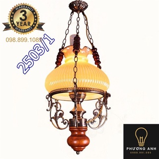 Đèn thả trang trí phòng khách, phòng thờ phong cách cổ điển sang trọng mã 2503 - Đèn Phương Anh