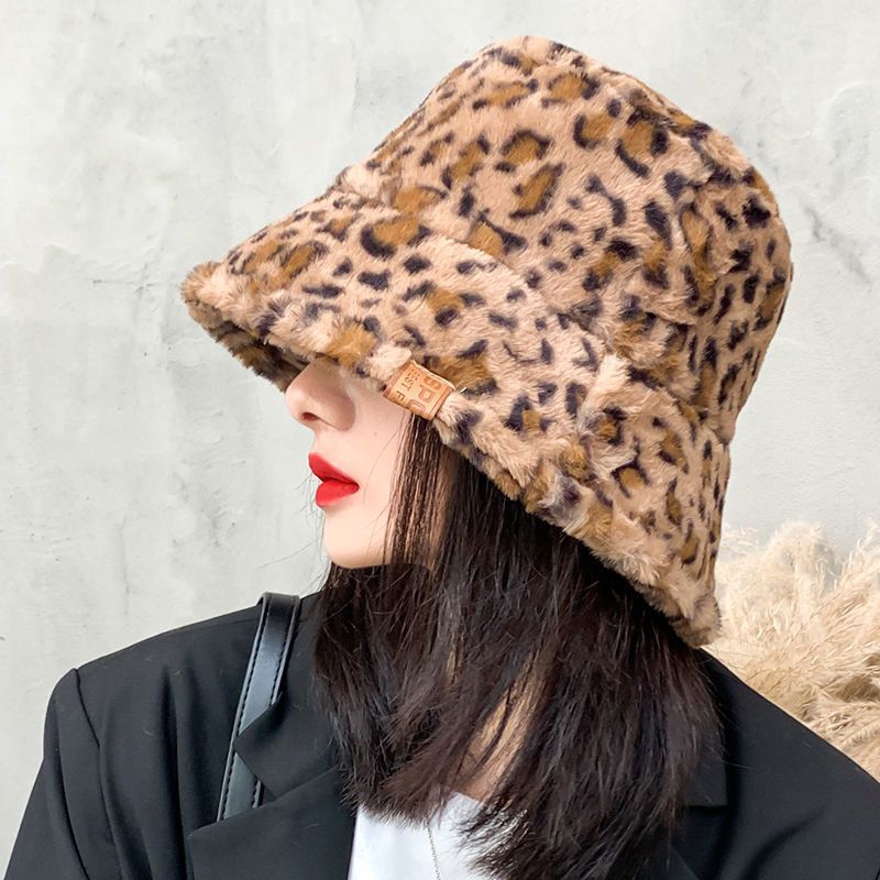 Mũ tai bèo vải nhung lông cừu màu trơn dễ phối đồ phong cách Hàn Quốc retro thời trang thu đông dành cho nữ