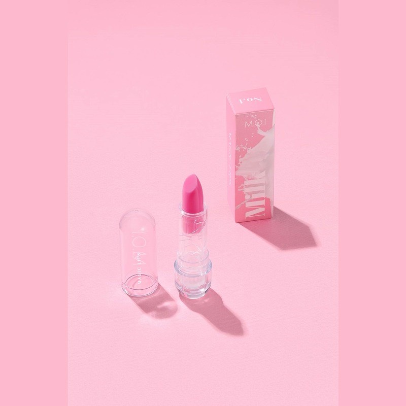 Son dưỡng môi có màu HỒNG  M.O.I Magic Lips 4g