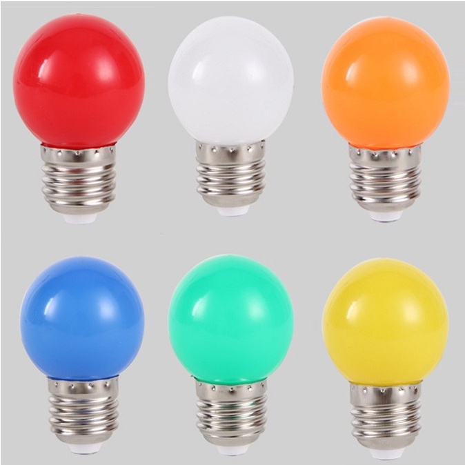 Bóng Đèn Led Búp Chanh 1W/3W Trang Trí Trong Nhà Ngoài Trời