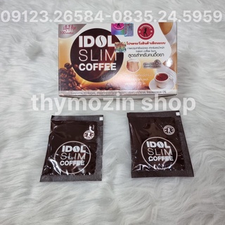 Cà Phê Giảm Cân Idol Slim Coffee Thái Lan dạng gói -  Hộp 10 gói x 15g