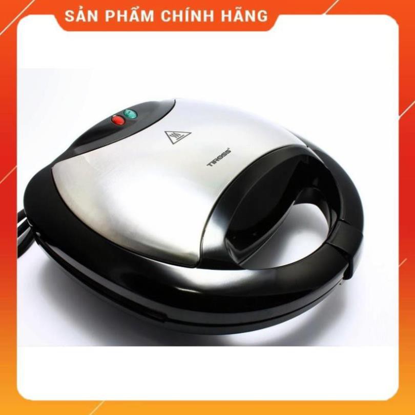 Máy nướng bánh mỳ sandwich Tiross 3 trong 1 TS513, HÀNG CHÍNH HÃNG - BH 12 tháng 24/7