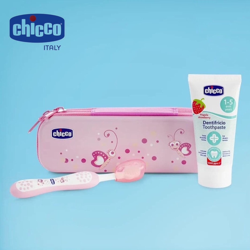 Bộ chăm sóc răng miệng 3 in 1 Chicco