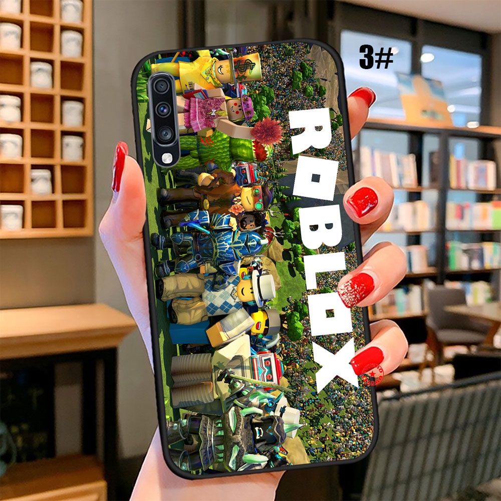 Ốp Điện Thoại Dẻo Họa Tiết roblox Độc Đáo Cho samsung galaxy s10e s10 s9 s8 plus lite s7 edge is51