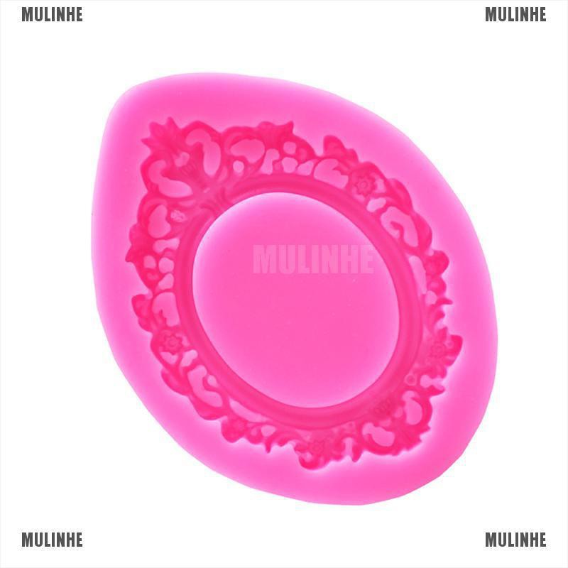 Khuôn Silicone Làm Bánh Tạo Hình Khung Ảnh 3D Độc Đáo Tiện Dụng
