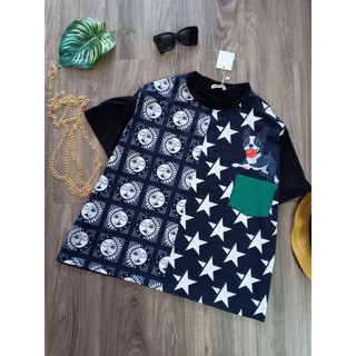 Áo thun thái bigsize[chó phối túi KY62