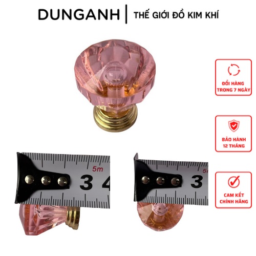 Núm cửa tủ Kim Khí Dung Anh, núm hình kim cương