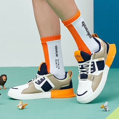 Giày thể thao Xtep phong cách đường phố chống mài mòn bền bỉ thời trang đơn giản thoải mái dành cho nam