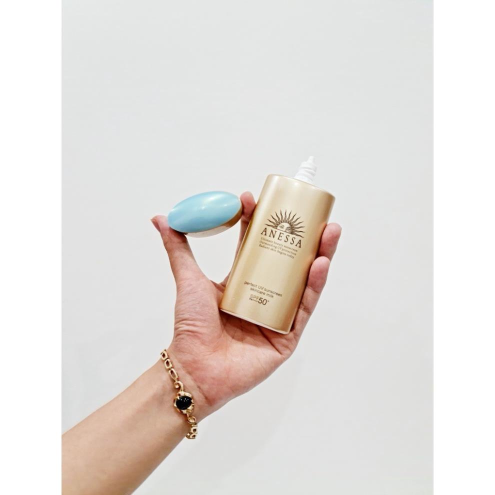Kem Chống Nắng Anessa Perfect Uv Sunscreen Skincare Milk Spf 50+ Pa++ 90 ML - Kem Chống Nắng Cho Da Dầu Da Mụn | BigBuy360 - bigbuy360.vn