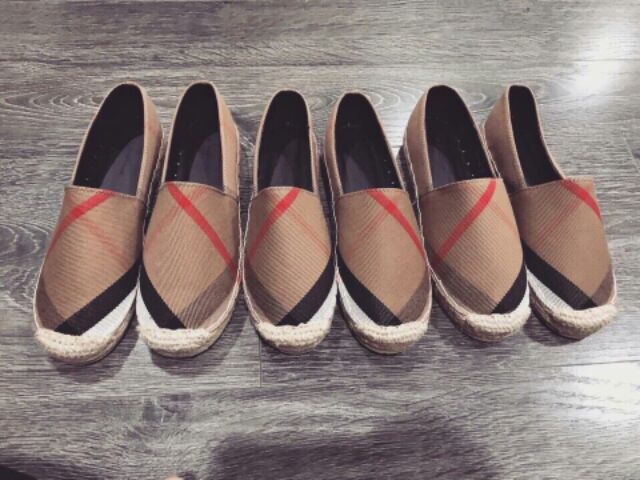 Slipon bbr nữ đế cói